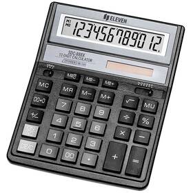 Kalkulačka Eleven SDC888XBK, stolný, dvanásťmiestna (SDC-888XBK) čierna