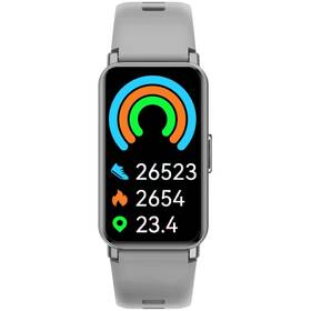 Inteligentné hodinky ARMODD Silentband 3 GPS (9062) strieborné