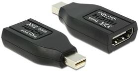 Redukcia DeLock HDMI / Mini DisplayPort (65552) čierna