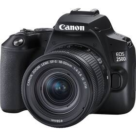 Digitálny fotoaparát Canon EOS 250D + 18-55 IS STM (3454C002) čierny