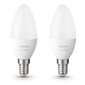 Inteligentná žiarovka Philips Hue Bluetooth 5,5W, E14, White (2ks) (8719514320628)