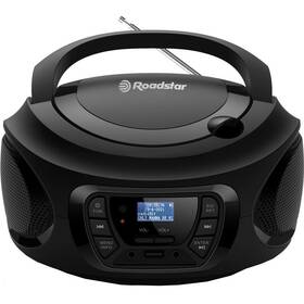 Rádioprijímač DAB+/CD Roadstar CDR-375 D+ čierny - rozbalený - 24 mesiacov záruka