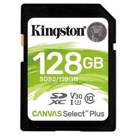 Pamäťová karta Kingston Canvas Select Plus SDXC 128GB UHS-I U3 (100R/85W) (SDS2/128GB)