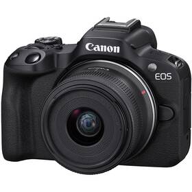 Digitálny fotoaparát Canon EOS R50 + RF-S 18-45 mm IS STM (5811C013) čierny - zánovný - 12 mesiacov záruka
