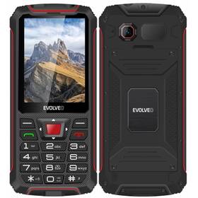 Mobilný telefón Evolveo StrongPhone W4 (SGM SGP-W4-BR) čierny/červený
