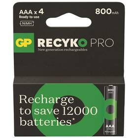 Batéria nabíjacia GP ReCyko Pro AAA (HR03), 4 ks (B26184)