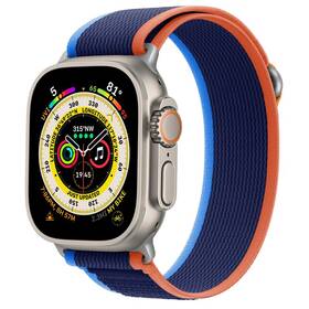 Remienok CubeNest Trail Loop na Apple Watch 42/44/45/Ultra 49 mm (B02N4L01) modrý/oranžový