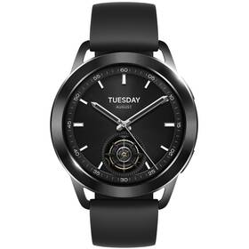 Inteligentné hodinky Xiaomi Watch S3 (51590) čierne - zánovný - 24 mesiacov záruka