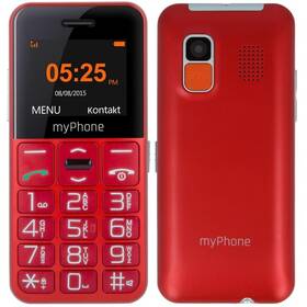 Mobilný telefón myPhone HALO EASY (TELMY10EASYRE) červený