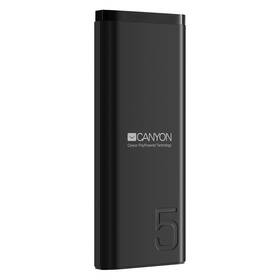 Powerbank Canyon 5000 mAh, USB-C (CNE-CPB05B) čierna