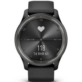 Inteligentné hodinky Garmin vívomove Trend - Black (010-02665-00)