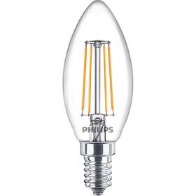 LED žiarovka Philips sviečka, 4,3W, E14, teplá biela (8718699763077)