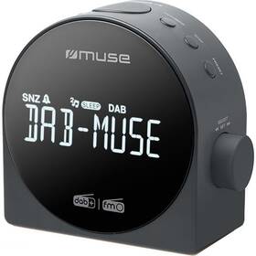Rádiobudík MUSE M-185 CDB, DAB+ čierny