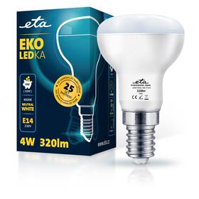 LED žiarovka ETA EKO LEDka reflektor 4W, E14, neutrálna biela (R50W4NW)