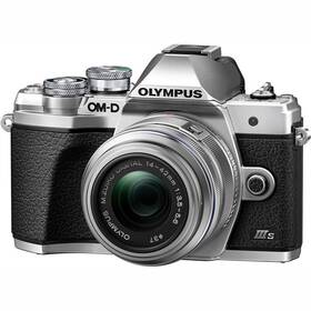 Digitálny fotoaparát Olympus E-M10 III S 1442IIR Kit (V207111SE000) strieborný