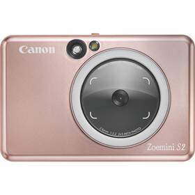 Digitálny fotoaparát Canon Zoemini S2 ružový/zlatý
