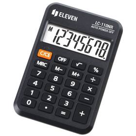 Kalkulačka Eleven LC110NR, vreckový, osemmiestna (LC-110NR) čierna