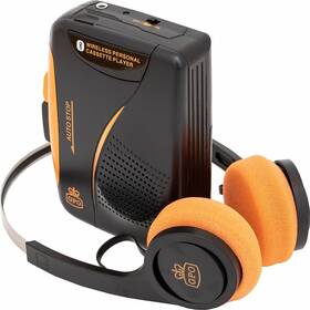 Walkman GPO Cassette Walkman Bluetooth čierny
