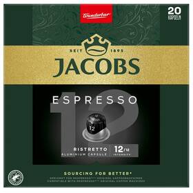 Kapsuly pre espressá Jacobs Espresso intenzita 12, 20 ks
