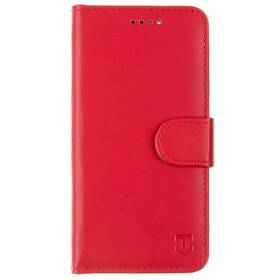 Puzdro na mobil flipové Tactical Field Notes na Samsung Galaxy A14 5G červené