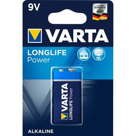 Batéria alkalická Varta Longlife Power 9V, 6LP3146, blistr 1ks (4922121411)