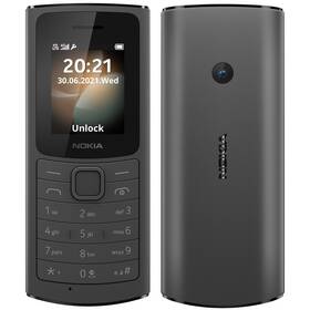 Mobilný telefón Nokia 110 4G - ZÁNOVNÍ - 12 měsíců záruka čierny