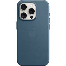 Kryt na mobil Apple FineWoven Case s MagSafe pro iPhone 15 Pro - tichomořsky modrý (MT4Q3ZM/A)
