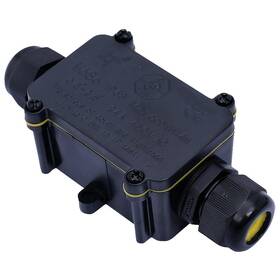 Spojka Solight vodeodolná IP68, 5-9/9-12mm, max 2,5mm2 (WW003) čierny