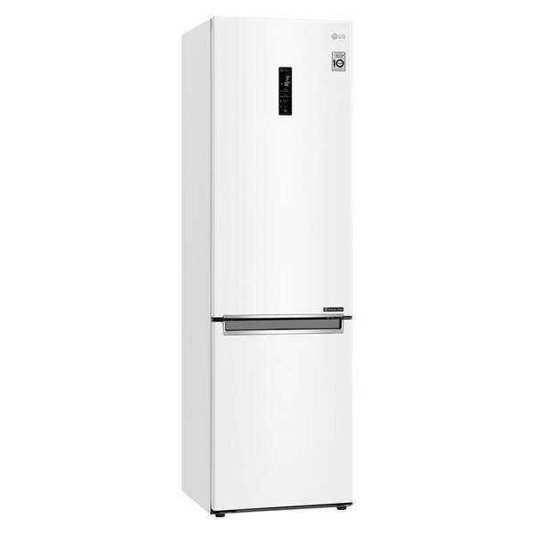 Kombinácia chladničky s mrazničkou LG GBB72SWDFN biela