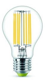 Žárovka LED Philips klasik, 4W, E27, studená bílá (8719514343801)
