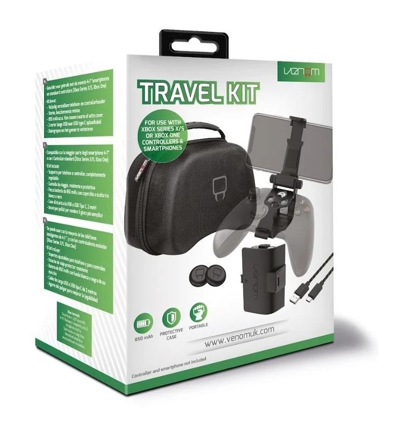 Súprava Venom VS4830 Travel Kit pre Xbox Series S|X / Xbox One (VS4830), čierna