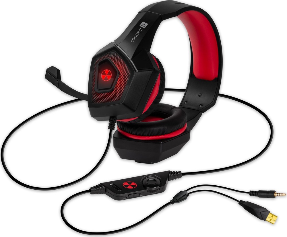 Headset Connect IT Battle RNBW Edition 2 