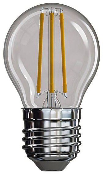 Žiarovka LED EMOS Filament Mini Globe, 3,4 W, E27, neutrálna biela