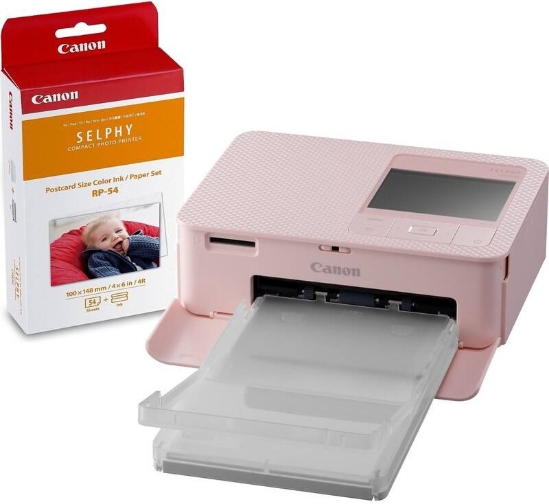 Canon CP1500 Selphy KIT + 54 ks papierov, ružová