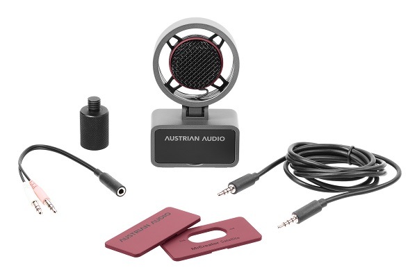 Mikrofón Austrian Audio MiCreator Satellite, obsah balenia
