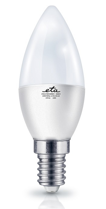 žiarovka ETAC37W55WW01 teplá biela