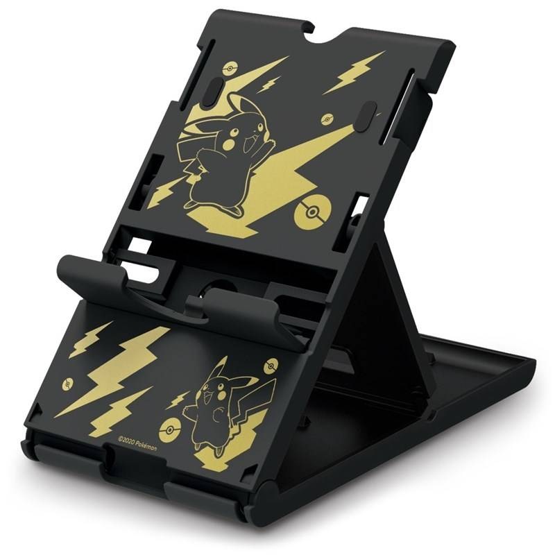 Držiak HORI Compact PlayStand pre Nintendo Switch - Pikachu Black & Gold