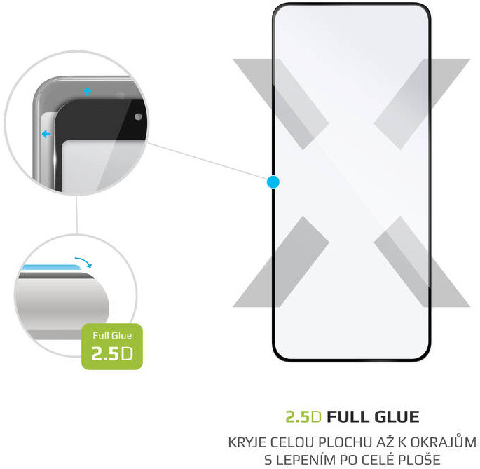 FIXED Full-Cover pre Samsung Galaxy A14/A14 5G, čierna