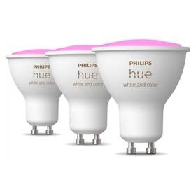 Žárovka LED Philips Hue Bluetooth, 4,3W, GU10, White and Color Ambiance, 3ks (8719514342767)