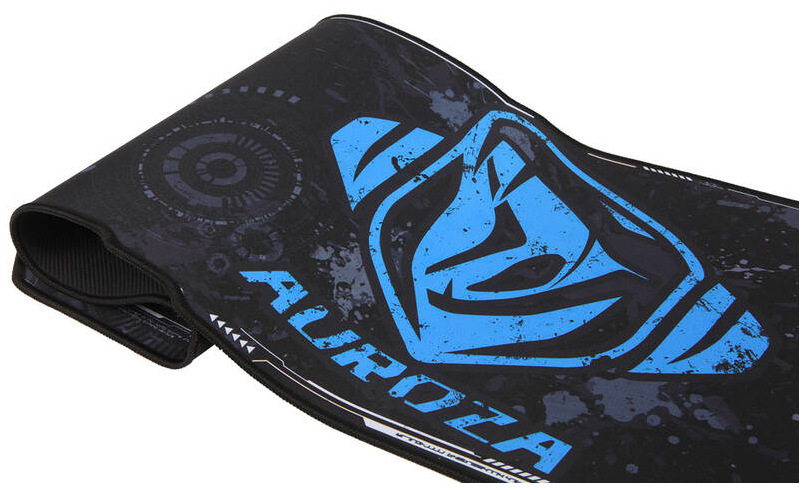 Podložka pod myš E-Blue Auroza XL, 80 × 30 cm - čierna/modrá