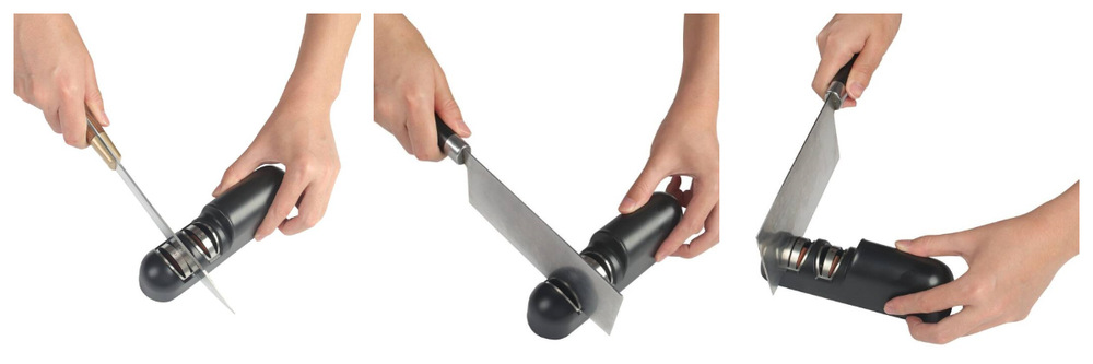 Elektrická brúska na nože Guzzanti GZ 001A na brúsenie a ostrenie nožov s oceľovou aj keramickou čepeľou