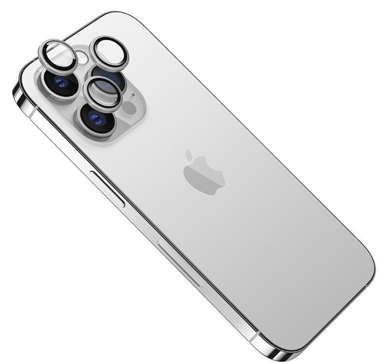 FIXED Camera Glass Apple iPhone 14 Pro/14 Pro Max, strieborná