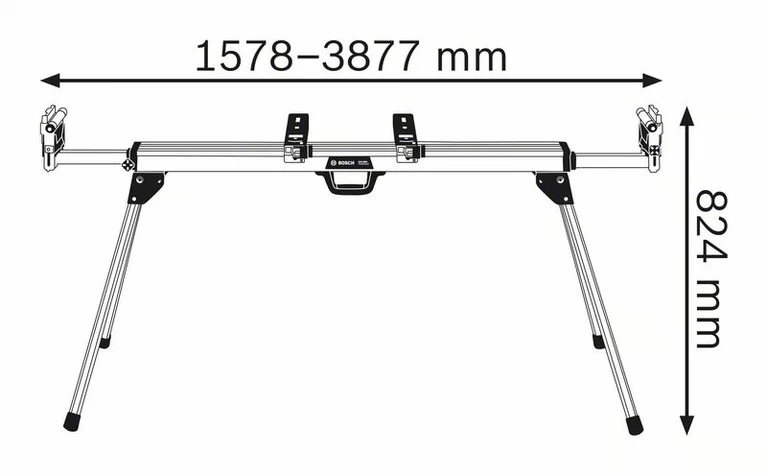 Pracovný stôl Bosch GTA 3800