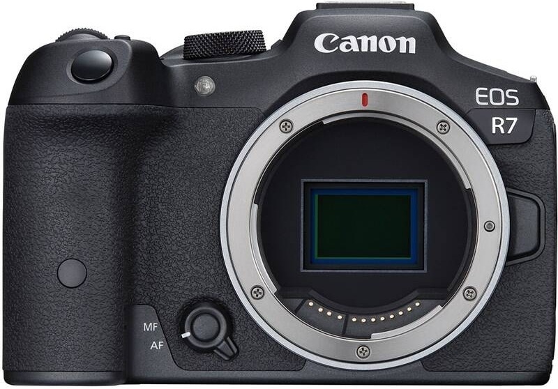 Canon EOS R7, čierna