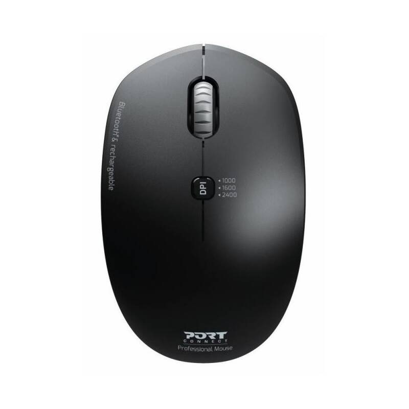 Myš PORT CONNECT Rechargeable BT Combo Pro (900707) černá