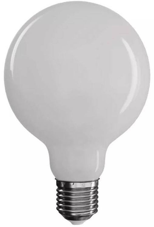 LED EMOS Filament Globe, 7,8 W, E27, teplá biela