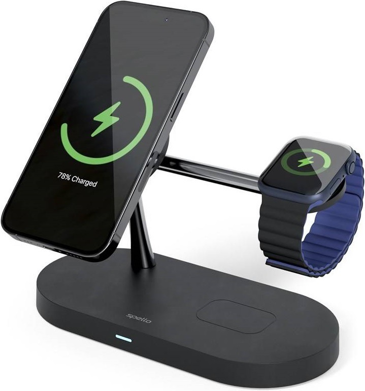 Spello by Epico 3in1 Magnetic Wireless Charging Stand (9915101300221)