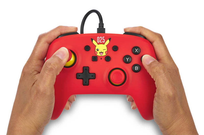 PowerA Wired pre Nintendo Switch - Laughing Pikachu