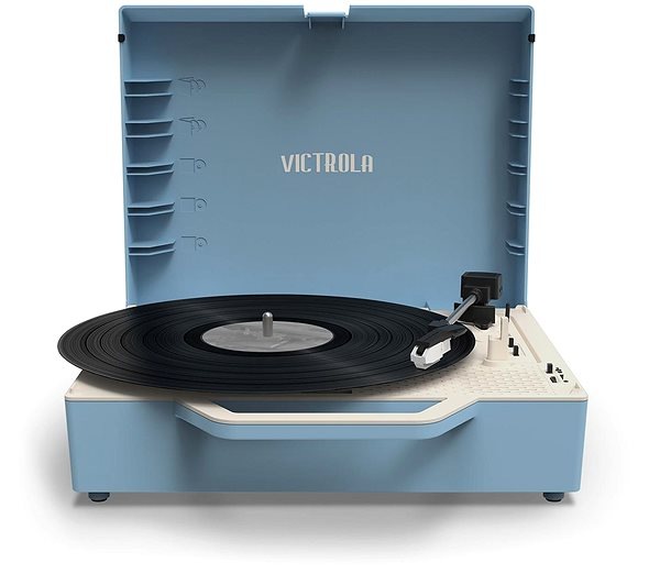 Gramofón Victrola VSC-725SB Re-Spin, modrý