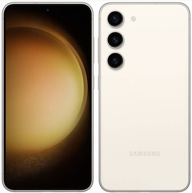 Samsung Galaxy S23 5G 8 GB / 256 GB, krémový